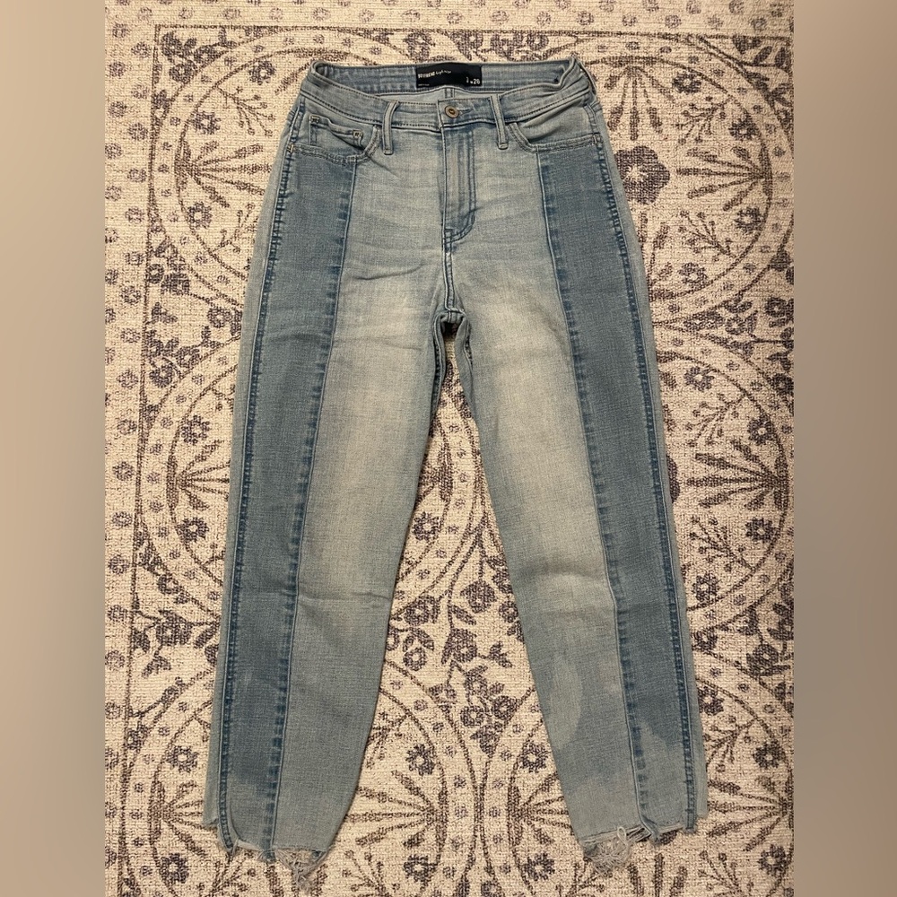 VINTAGE HOLLISTER Women’s Jeans two toned color block